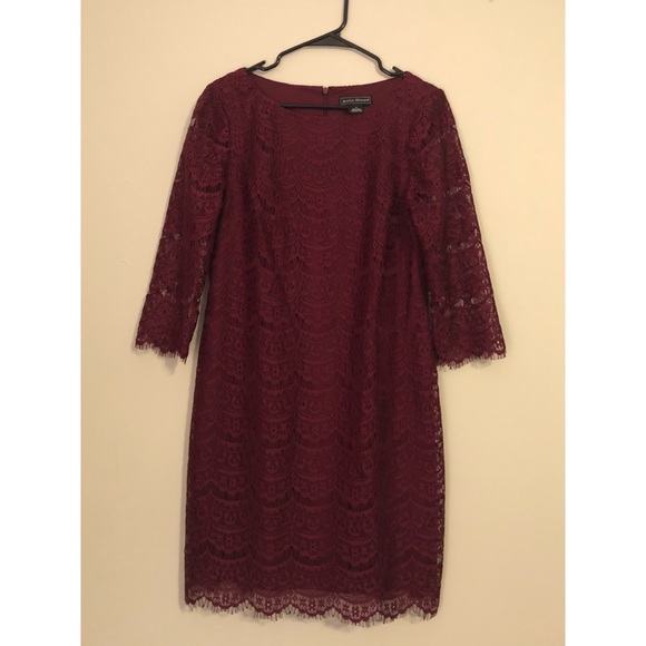 jessica howard burgundy dress